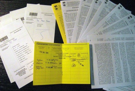 My vaccines & information pamflets