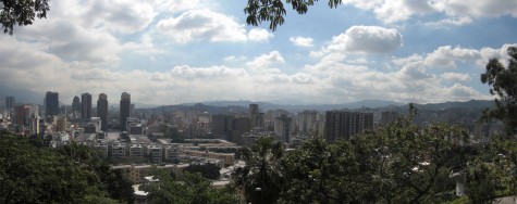 Panoramic view of Caracas