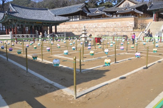"Lucky" maze in Haeinsa temple