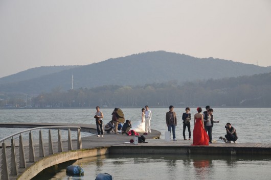 Apparently great location for wedding pictures...