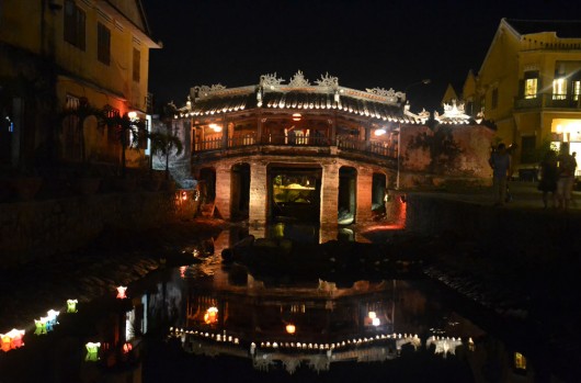 Japanese bridge in Hoi An old town
