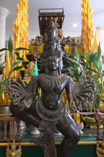 Buddhist statue in the Royal Palace