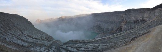 Incredible Ijen crater