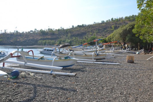 Fishing boats in Amed