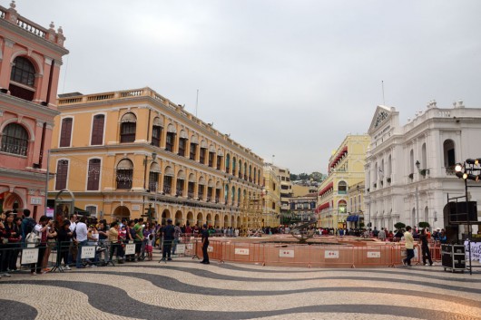 Heritage buildings in old city area