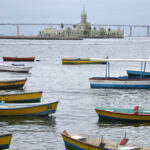 Boats near the naval museum