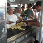 Japanese food during the sunday fair