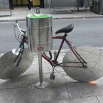 Random bike in one of the richest areas in Sao Paulo