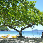 Dois Rios beach at Ilha Grande