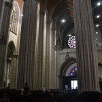 Interior of the cathedral on Plaça Sé