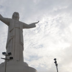 Lima's version of Christ the Redeemer; bit smaller though...