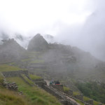 First view/impression of Machu Picchu