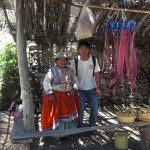 One of the cactusfruit vendors in the canyon