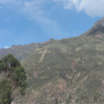 Giant cross on the mountain side