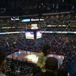 Full house at the stadium for the Nuggets Clippers game