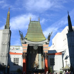Chinese theatre on Hollywood boulevard